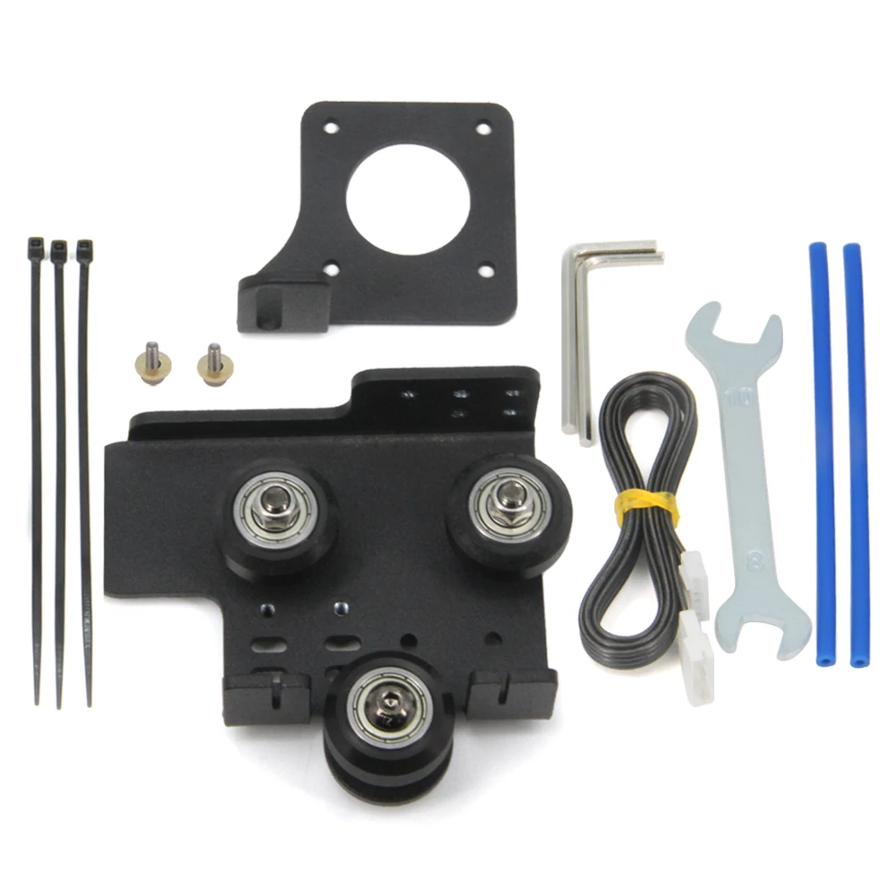 Imagem -03 - Direct Drive Upgrade Suporte Placa de Alumínio Polia com Dupla Engrenagem Extrusora Stepper Motor Kit para Cr10s Pro v2 Pcs