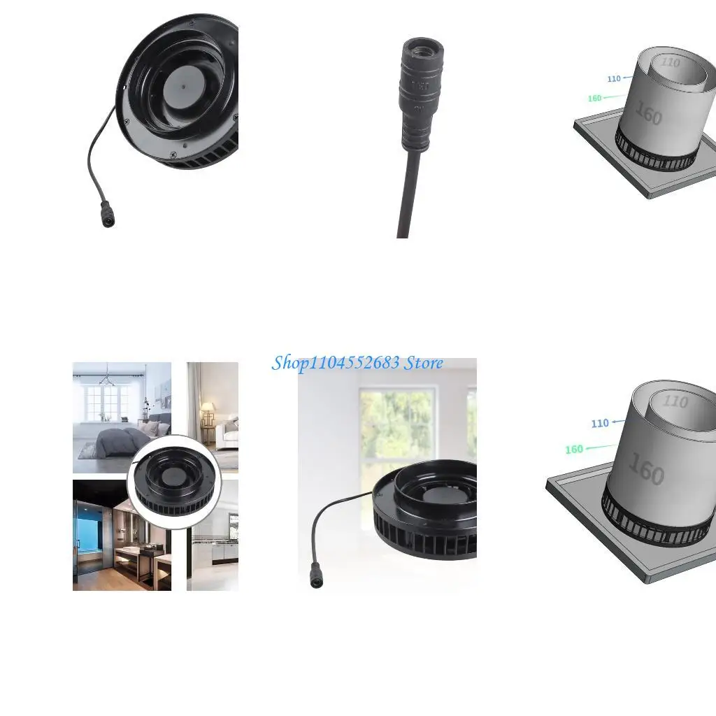 

Y6GD 430CFM 2500 об / мин Air Mover.