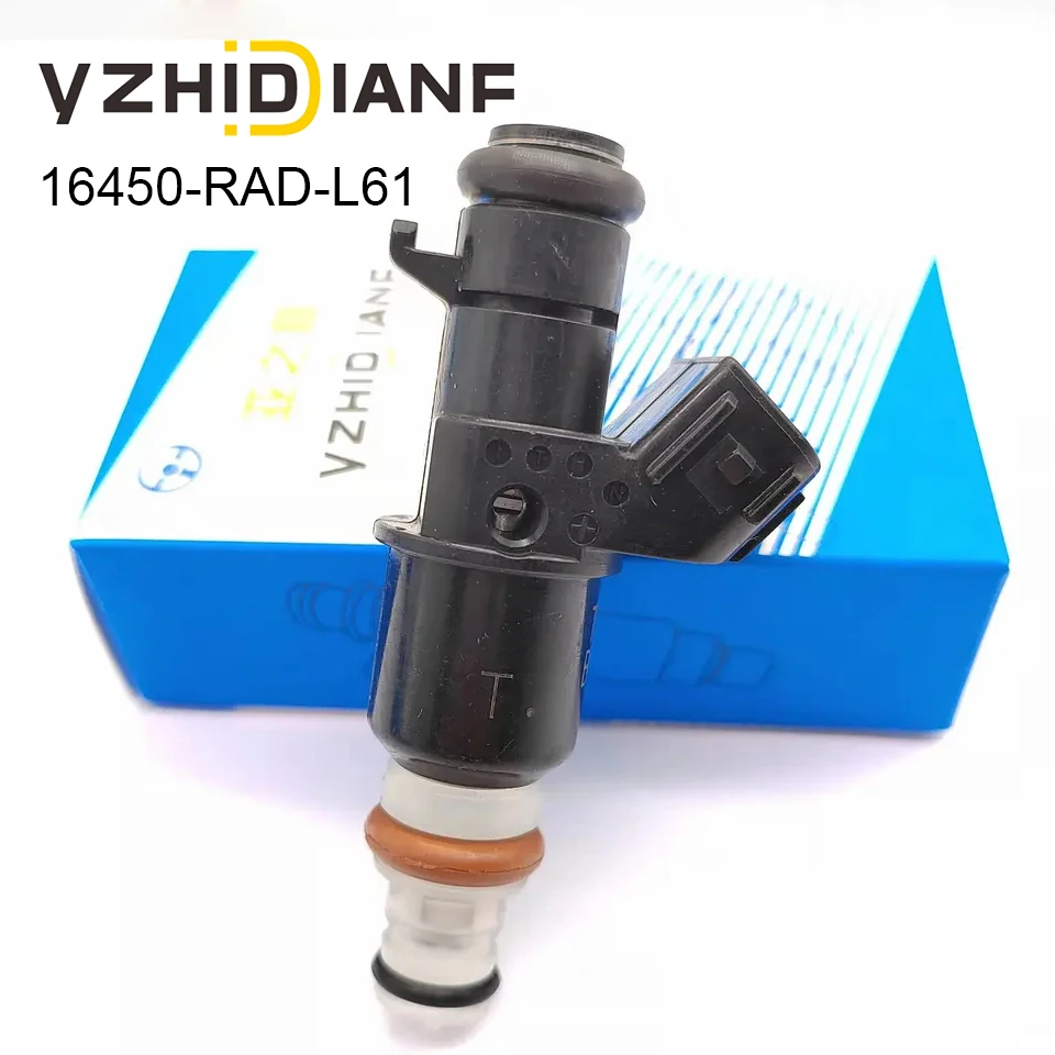 

4Pcs Fuel Injector Nozzle 16450-RAD-L61 16450RADL61 16540-PRB-A01 for Honda Accord 2.4L 2003-2007 Car Accessories