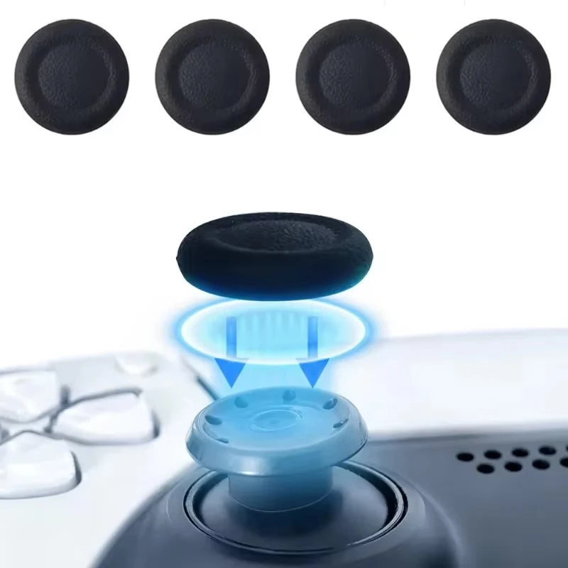 2-6PCS Capas de Substituição para Joystick de Controle PS5/PS4, Peças de Reparo para Acessórios de Gamepad PlayStation 5