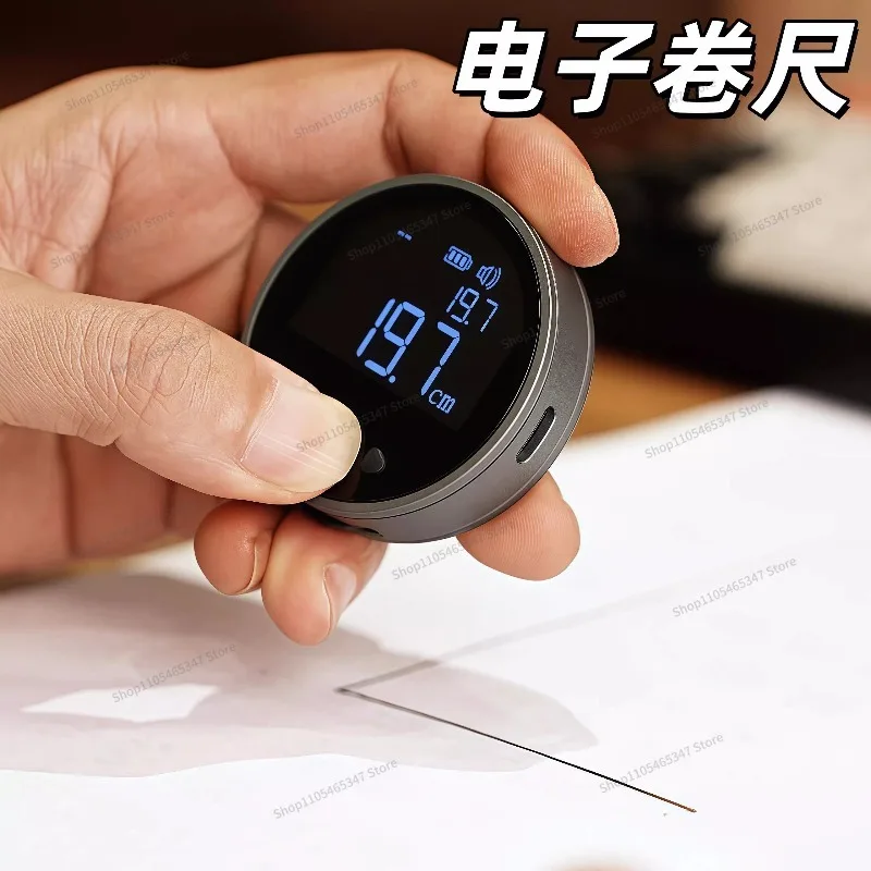 For Digital High Definition LCD Multifunctional Cylindrical Arc Household Diameter Portable Measuring Ruler