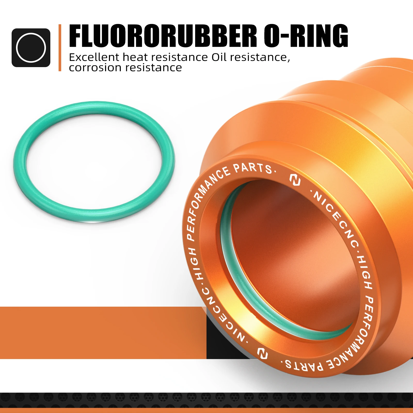 (EU-Lager) Für KTM EXC 300 22mm Vorder- und Hinterrad-Abstandshalter-Kit XCF-W 500 EXC-F 450 SX-F 350 XC-F250 XC-W 300 XC150 SX125 – Detail 9