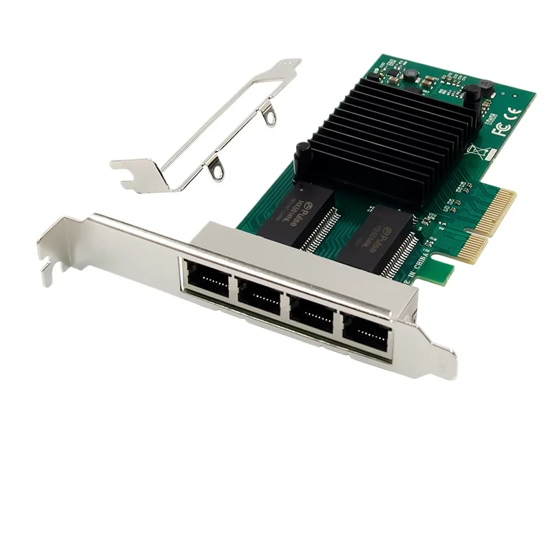 EP-9671 PCI-E Gigabit original NHI350AM4 four network port RJ45 server Ethernet network interface card