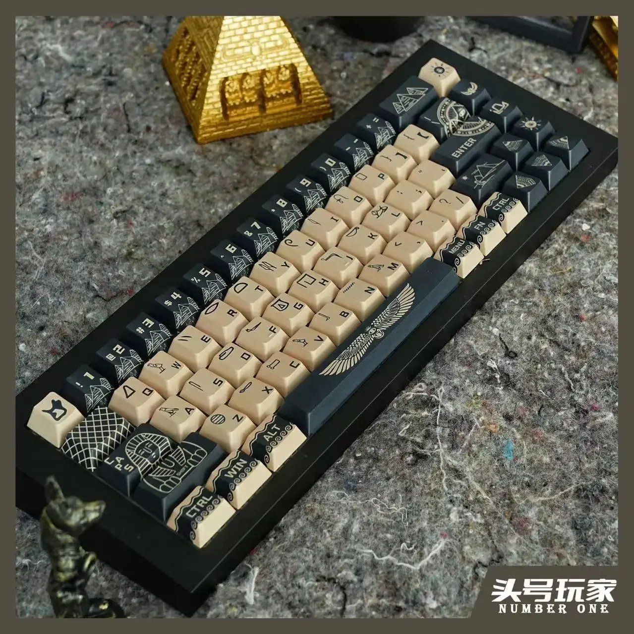 French King keycaps, original design, full set of original factory height, hot sublimation process PBT material keycaps