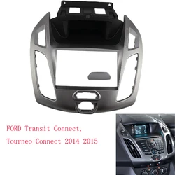 2 Din 7 INCH Car Fascia Radio Panel DVD Frame Install Kit for FORD Transit Connect, Tourneo Connect 2014 2015