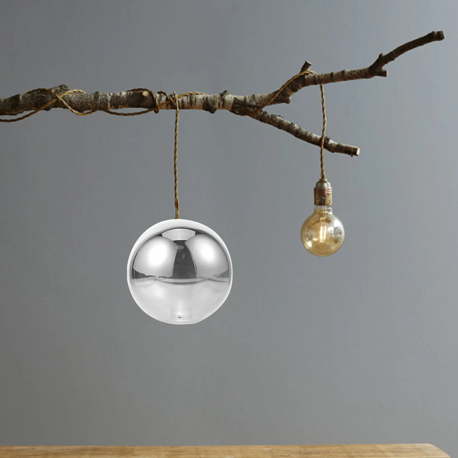 

Glass Ball Lampshade Replacement for Pendant Ceiling Light Fixtures Chandelier Cover Home Kitchen Living Room Bedroom Hallway