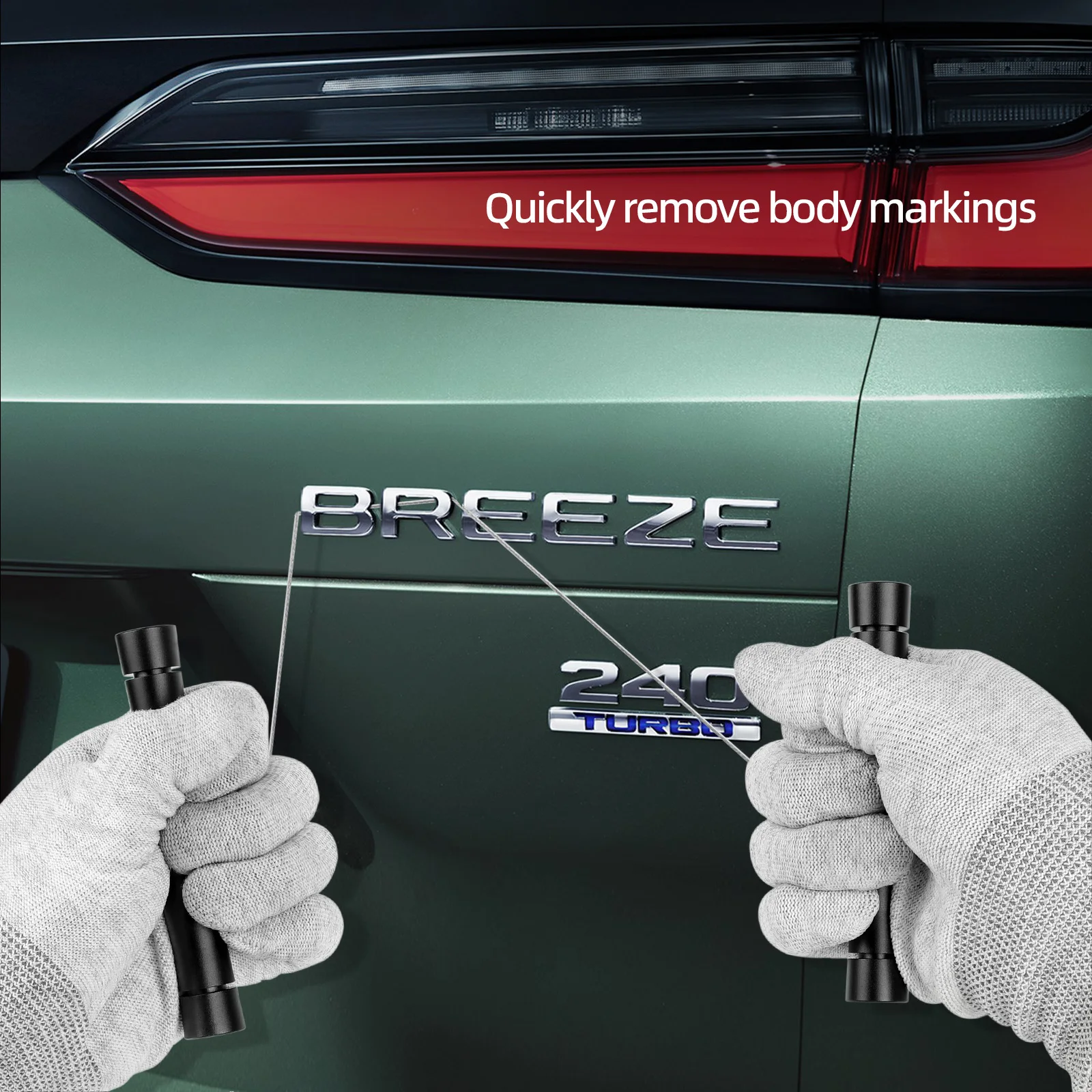 Car Surface Logo Removal Tool Car-Styling Cleaning Tool Auto Wrapping Signs Mark Peeling Device Vinyl Wrapping Tools