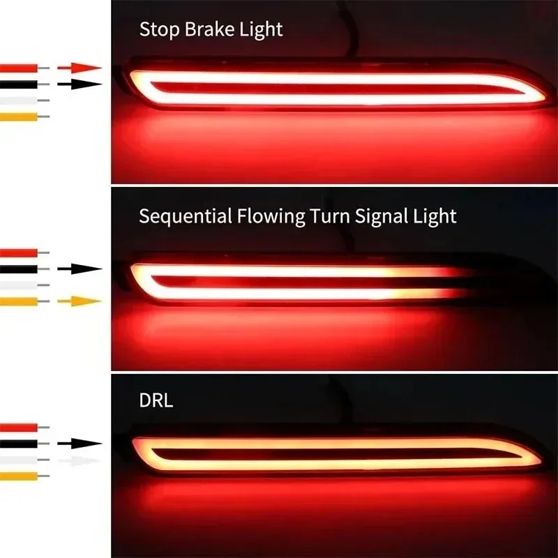 Lyr Bumper Reflection for Lexus GX470 RX300 5630 NX RC Taillights/brake Rear Fog Lights Toyota RAV4 Harrier Sienna EZ Alphard Ay