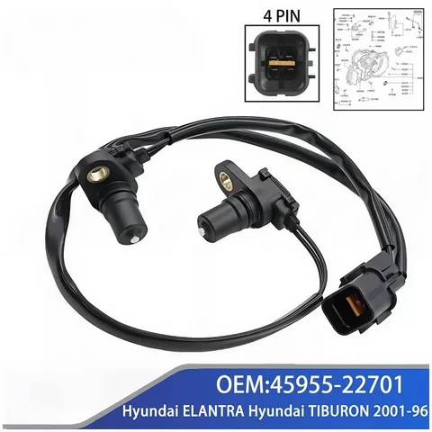 45955-22701 Датчик скорости коробки передач для HYUNDAI ACCENT 1.5L L4 DODGE ATTITUDE 1.4L VERNA 1.5L