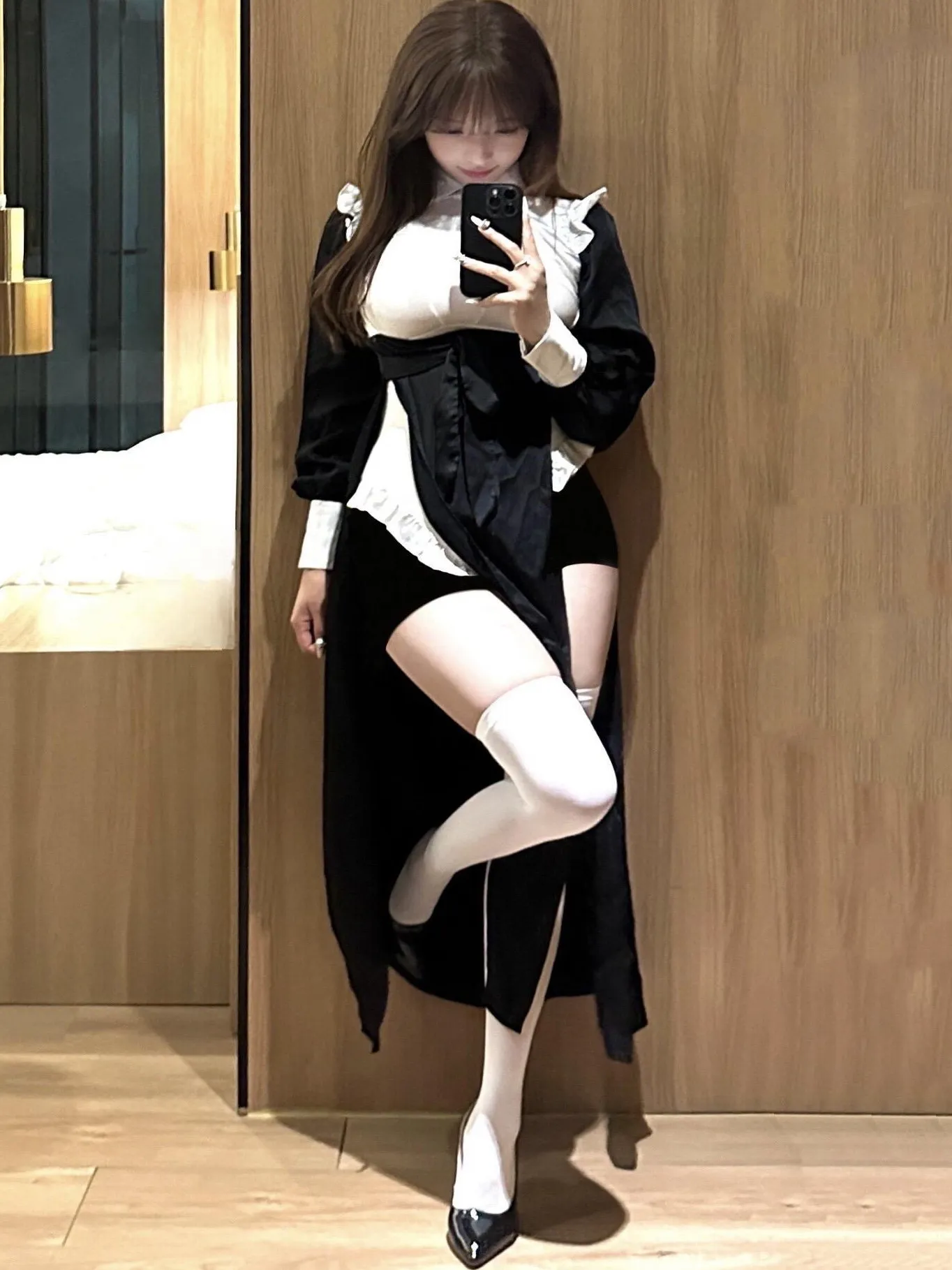 Set costume da suora sexy Pure Desire Hot Girl orm loween Outfit Double Trouble Sexy Dr School orm