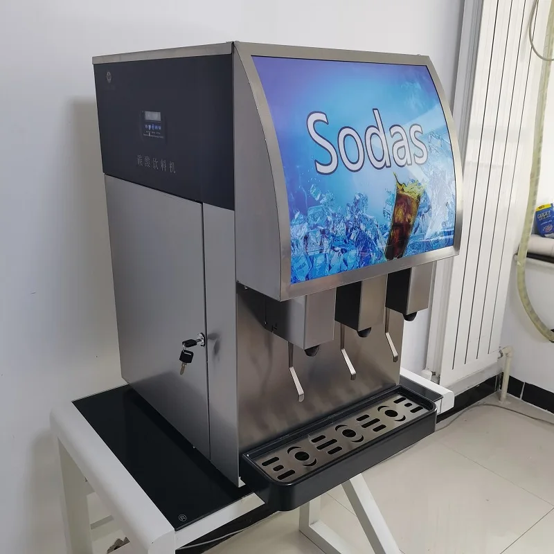 

Промышленный диспенсер для газированной воды Cola, автоматический торговый автомат, электрический автомат для холодных напитков, разделитель чашек для газированных напитков