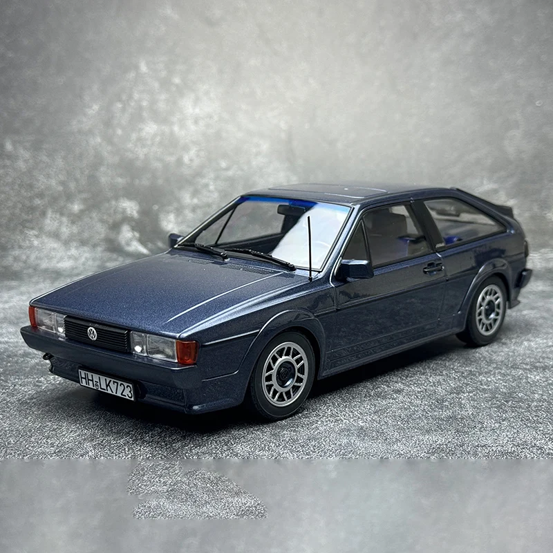 Diecast 1:18 Scale VW Scirocco Scata 1983 Simulation Alloy Car Model Static Display Collectible Toy Gift Souvenir Decoration