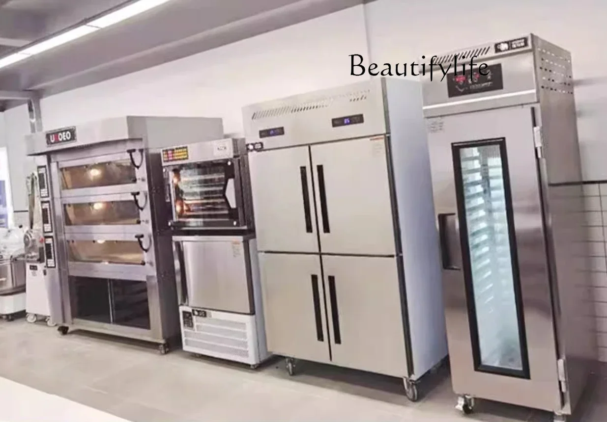 Double door refrigerator commercial direct cooling refrigerated freezer workbench kitchen vertical fresh-keeping cabinet