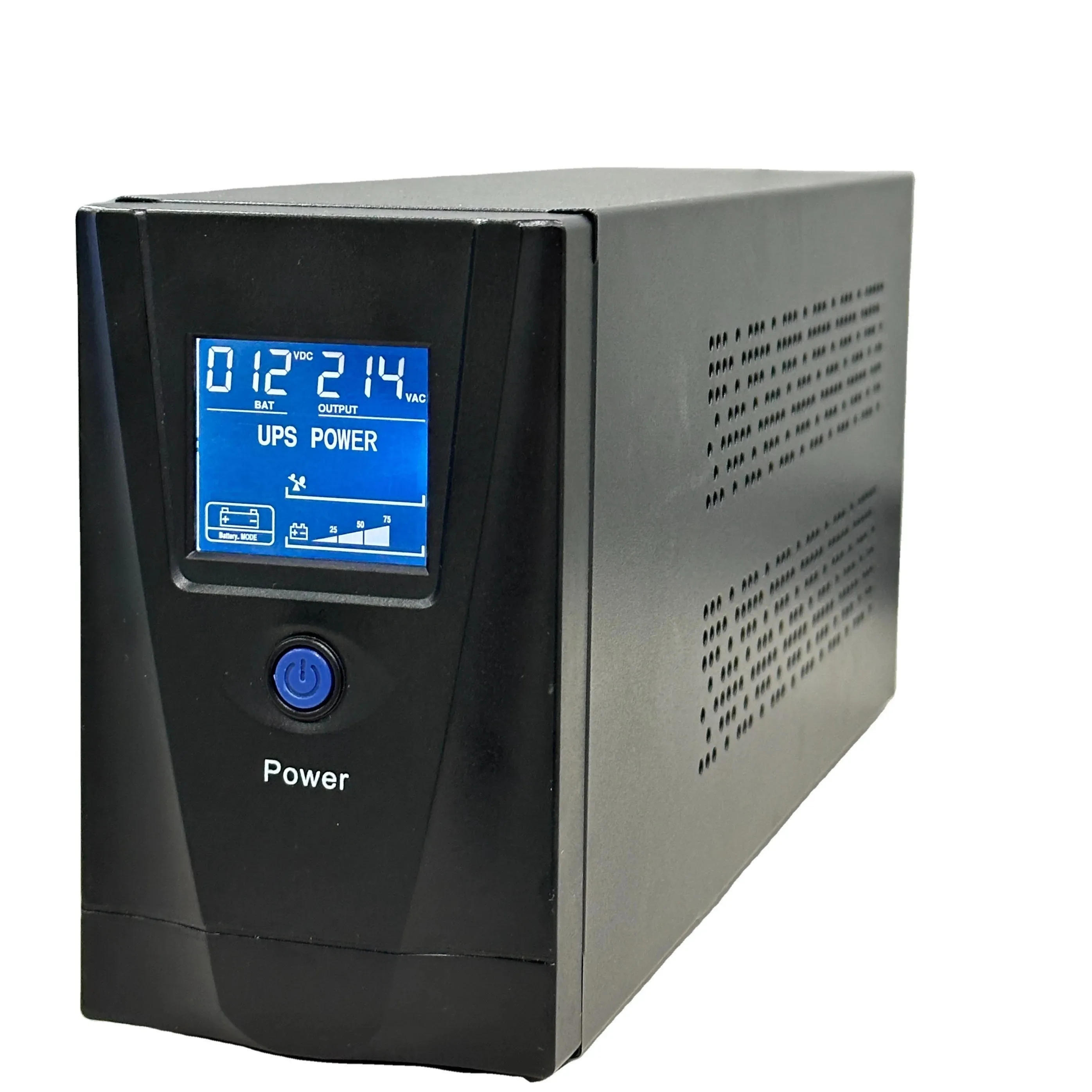 Fuente de alimentación ininterrumpida fuera de línea de 800VA 480W, UPS de reserva con batería y protector contra sobretensiones para servidor, PC de escritorio