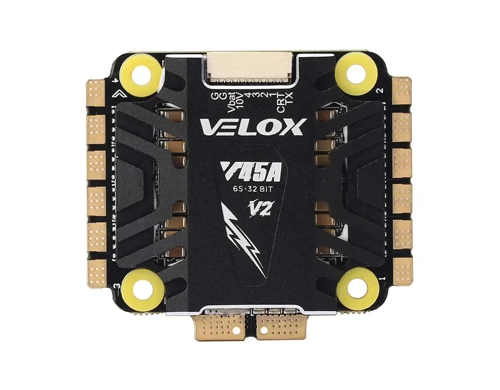 T-Motor VELOX PACER V45A V2 4in1 ESC 3-6S Lipo 32BIT With 10V/2A BEC Speed Controller 30.5x30.5mm for FPV RC Racing Drone