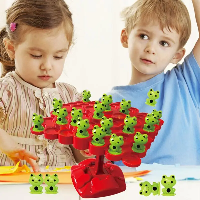 Balance Counting Toys Math Game Frog Balance Counting Toy Montessori Toys  Interactive Educational Toy For Children Xmas Gift