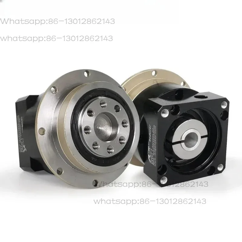 High precision flange output helical gear planetary gear reducer 60 90 with servo stepper motor reducer
