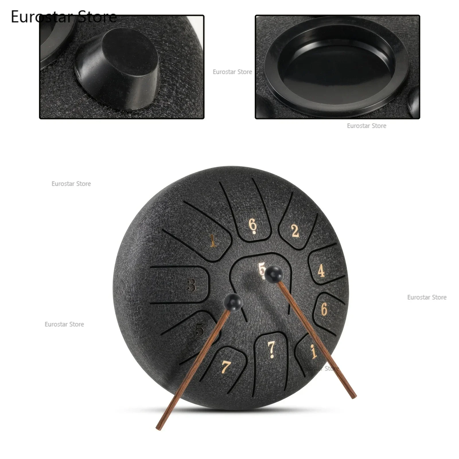 مجموعة هدايا أسطوانة اللسان الفولاذية مقاس 6 بوصات من ميواير |   أداة شفاء الصوت مكونة من 11 ملاحظة مع مجموعة ضبط |   أداة اليوغا/التأمل/تخفيف القلق