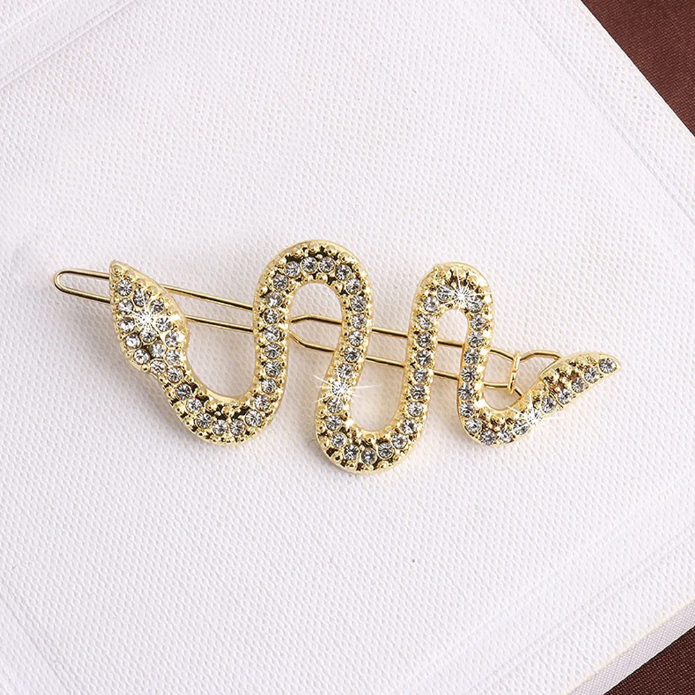 

2 шт., заколки для волос в виде змеи, заколка из хрустального сплава для женщин, свадебная вечеринка, дорожные аксессуары для волос, аксессуары для женщин,