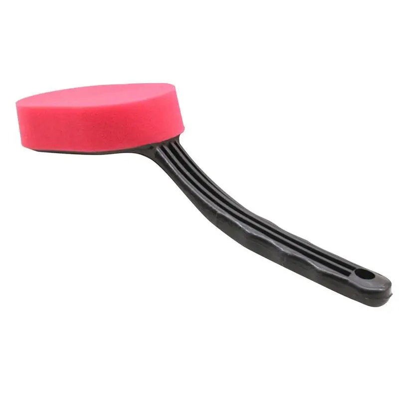 

Tire Shine Applicator Brush Tire Applicator With Long Handle Detailing Brush Tire Detail Sponge Brush Wax Polishing Washer Wipe