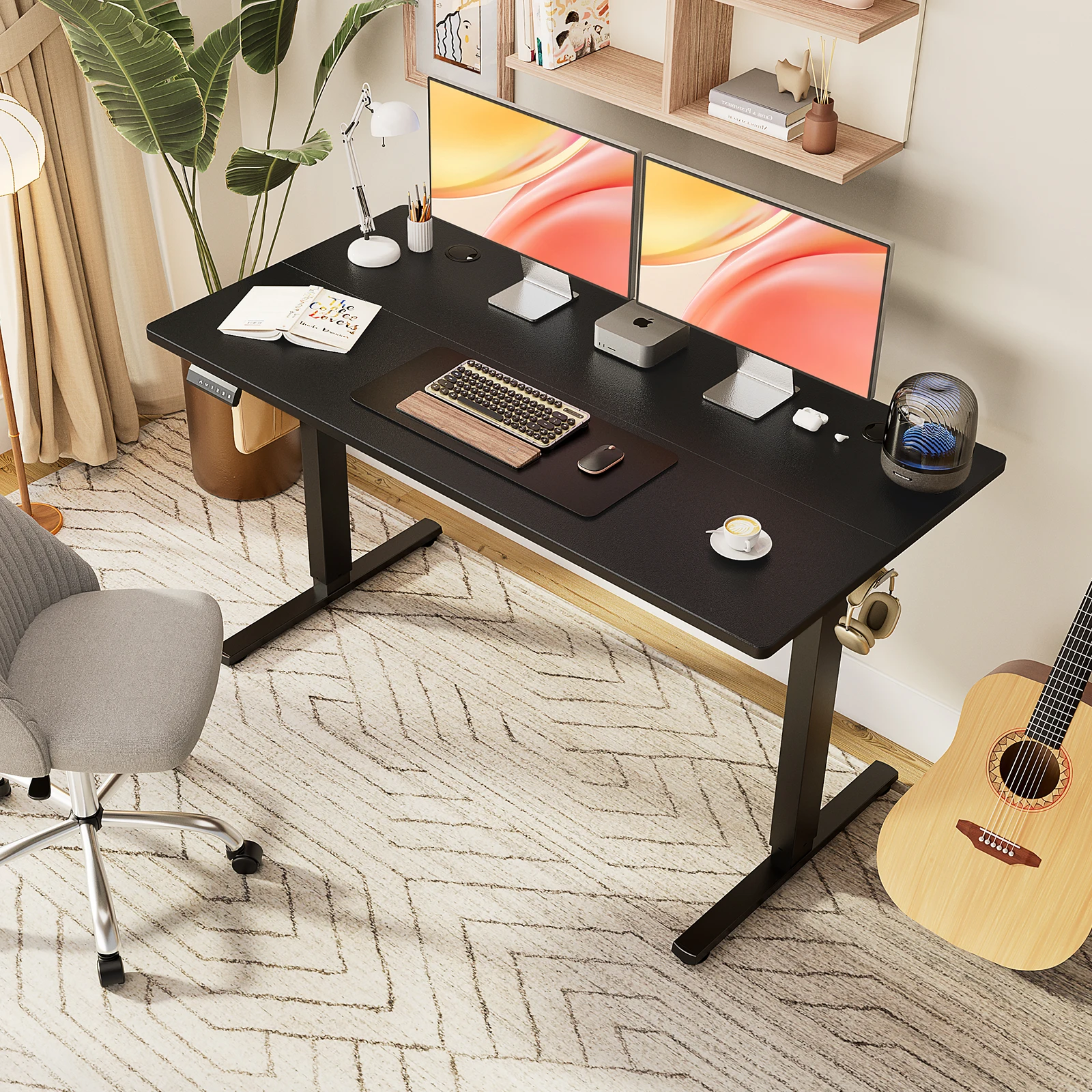 # JHK 전동식 스탠딩 데스크 높이 조절 가능 55x - Home Office Work Table 리뷰 및 가격