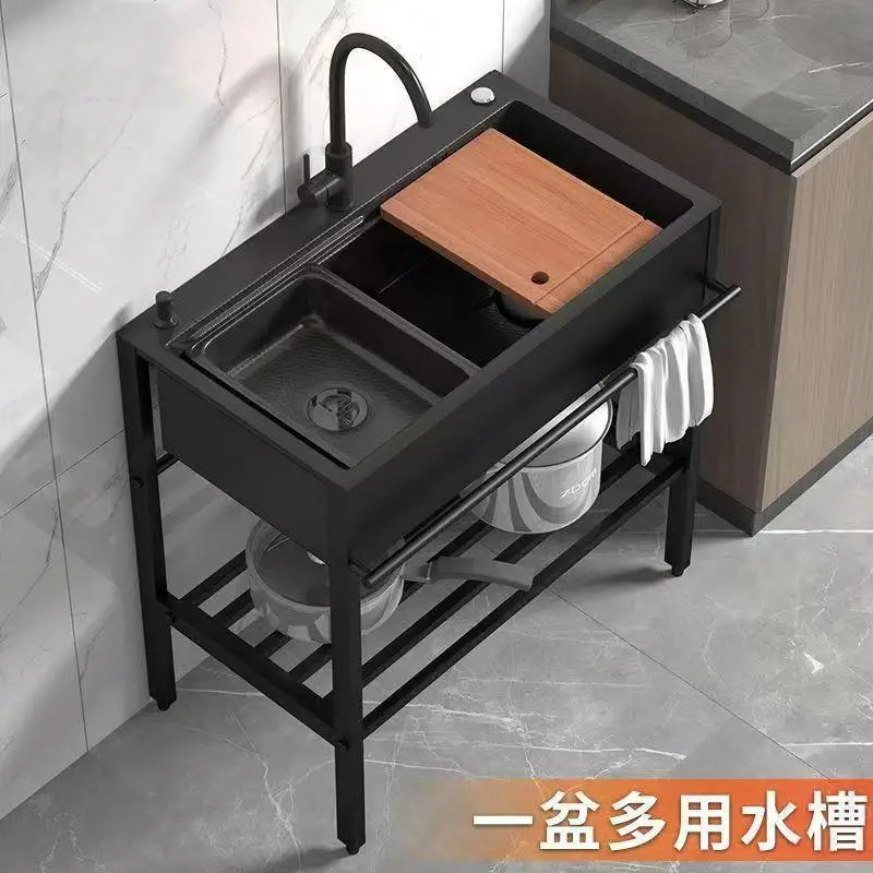 Small-sized Unit Kitchen Sinks Stainless Steel Large Capacity Kitchen Sinks Highly Home Improvement Fregaderos De Cocina ZY40SC