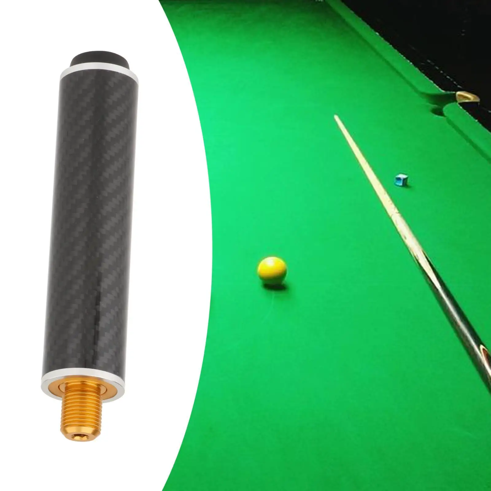 Billiards Pool Cue Extension Cue Stick Extenders Beginners with Billiard Cue