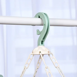 Cavalo Roupa Interior e Calças Cabide, 32 Clipes Secador, Lavagem Linha, Roupas Airer, Meias, Roupa interior 10 principais vendas para secar roupa - №1