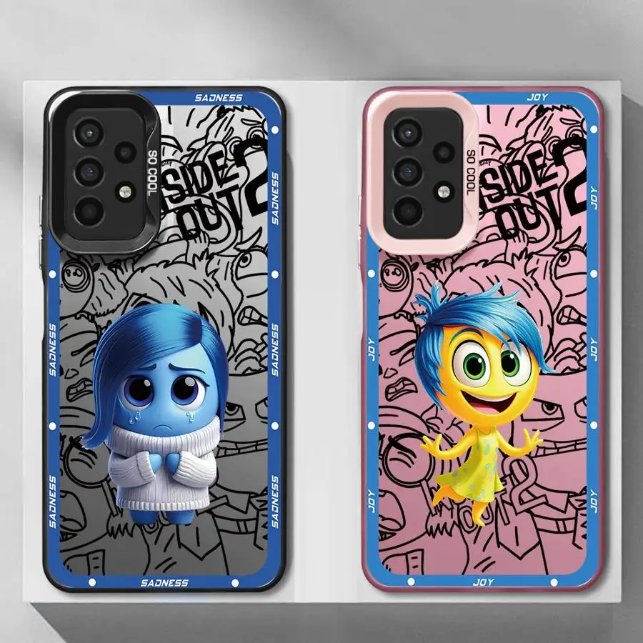 Disney Inside Out Phone Case for Samsung Galaxy A12 A13 A14 A23 A32 4G 5G A22 A33 A34 A35 5G A24 4G bag