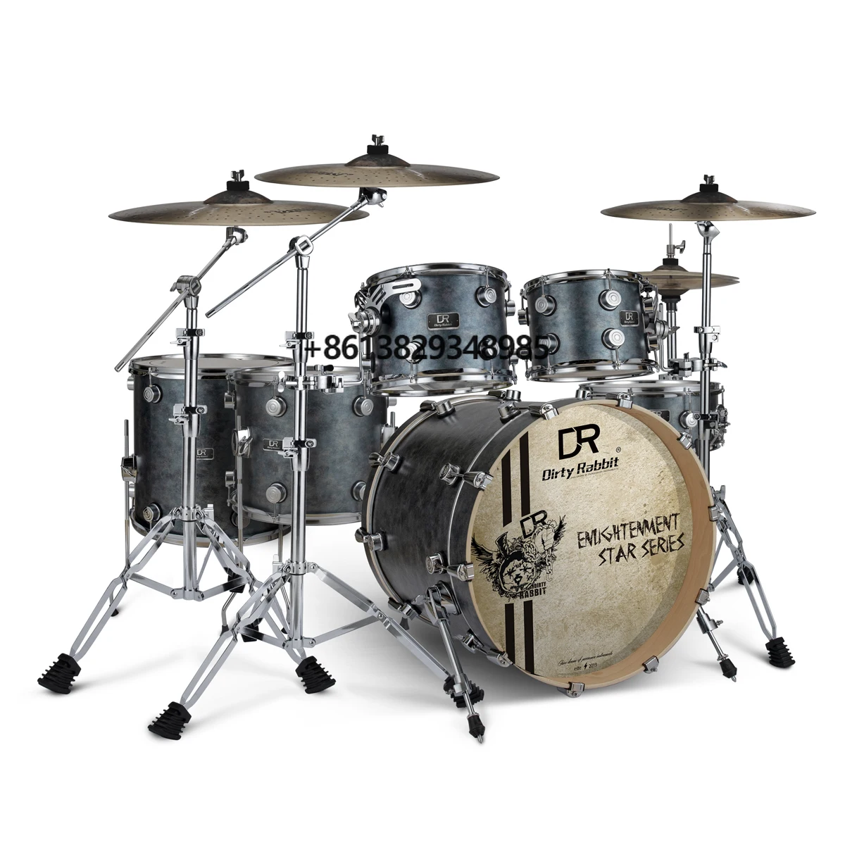 Musical instruments instrumental music drum set for professional drumer