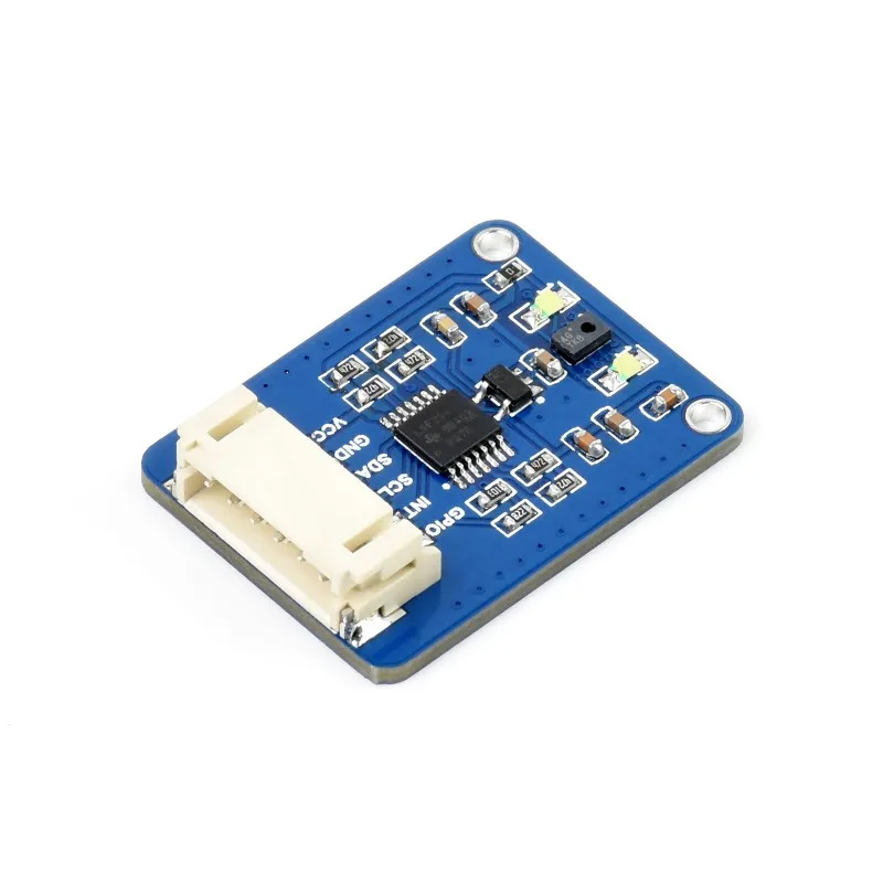 WaveshareAS7341 Spectral Color Sensor, Visible Spectrum Sensor, Multi Channels, High Precision, I2C Bus