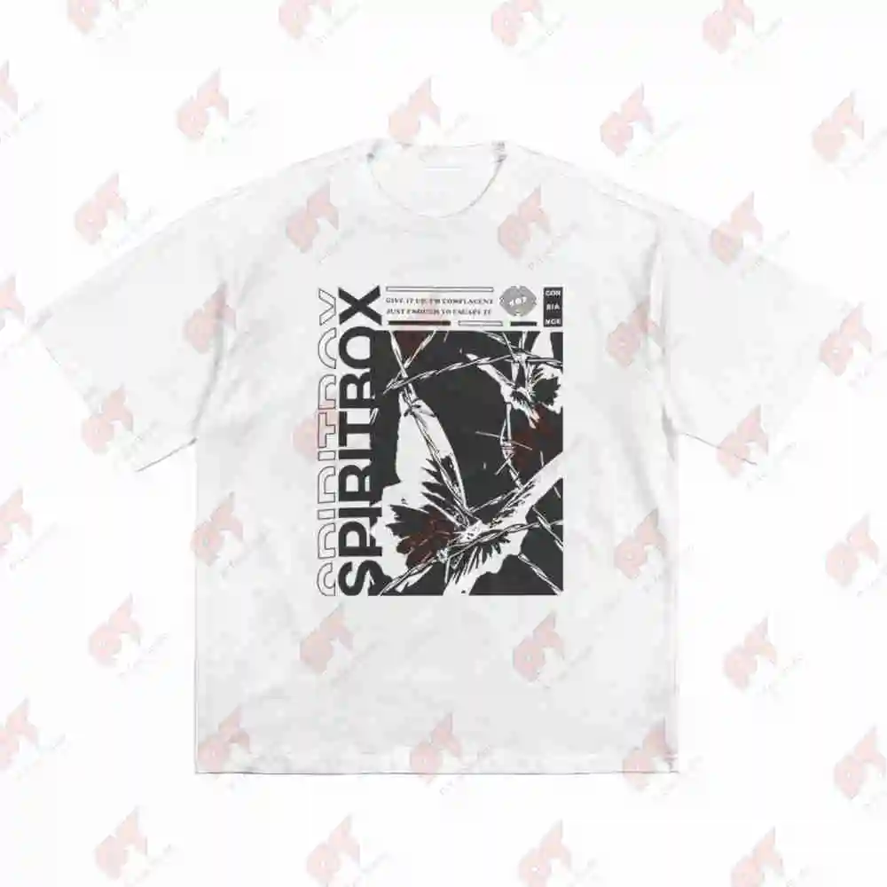 Spiritbox Eternal Blue Album Short Sleeve Tee 100% Cotton T-Shirt
