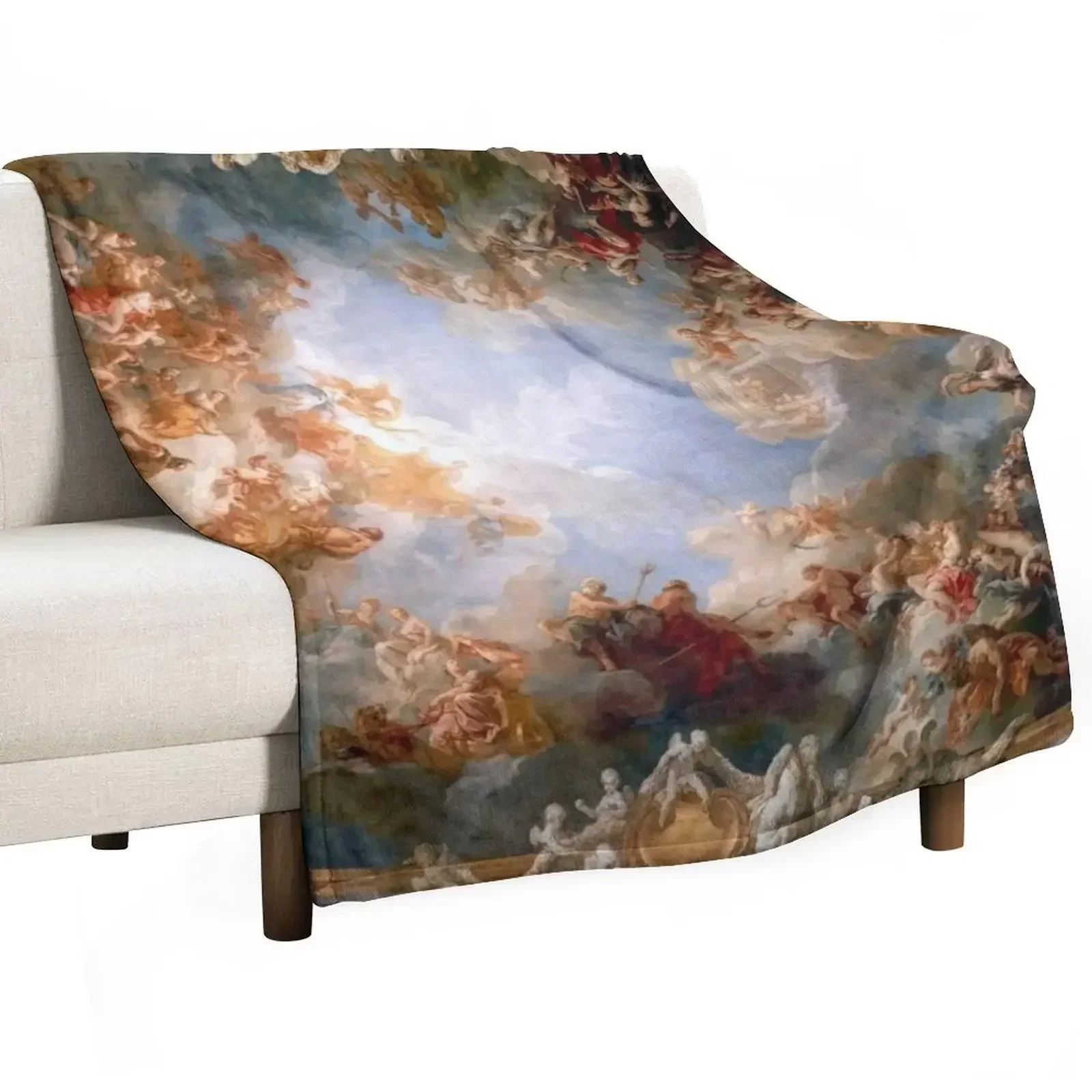 Early Renaissance Art Throw Blanket Thins Luxury Thicken Designers Tourist Sofa Soft Plush Plaid Blankets
