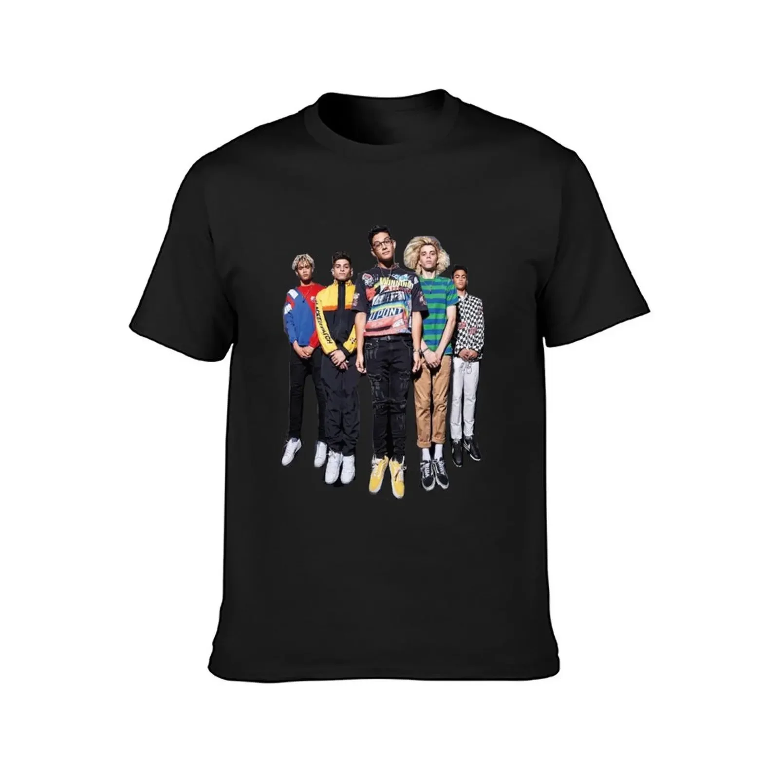 Camiseta PRETTYMUCH, camisetas negras de anime, camisetas gráficas de algodón, camisa de anime vintage, sudaderas, hombres