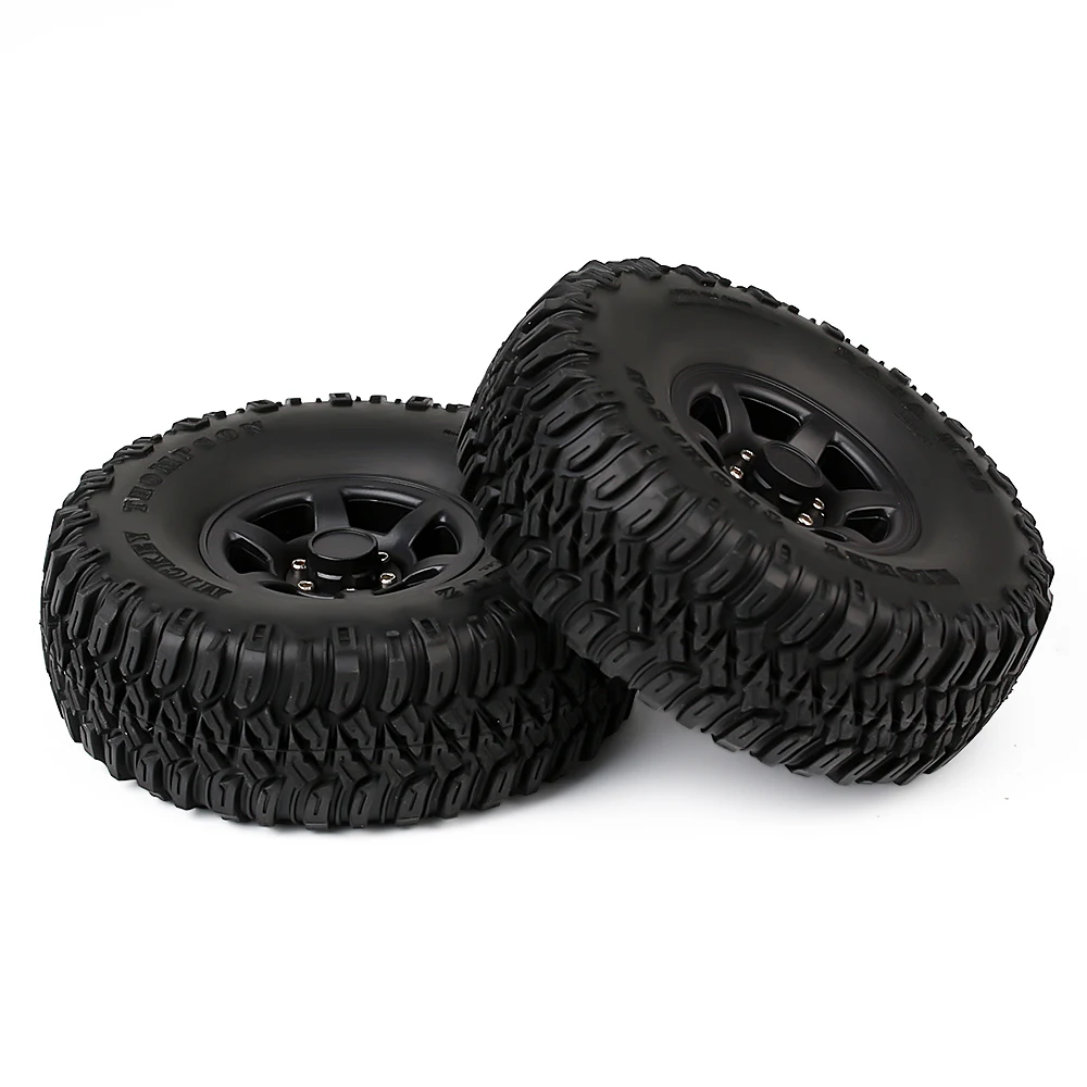 INJORA 4PCS 1.55 Beadlock Plastic Wheel Rim Tires for RC Crawler Car AX90069 Tamiya CC01 LC70 MST JIMNY 1/18 Aixal UTB18 Capra