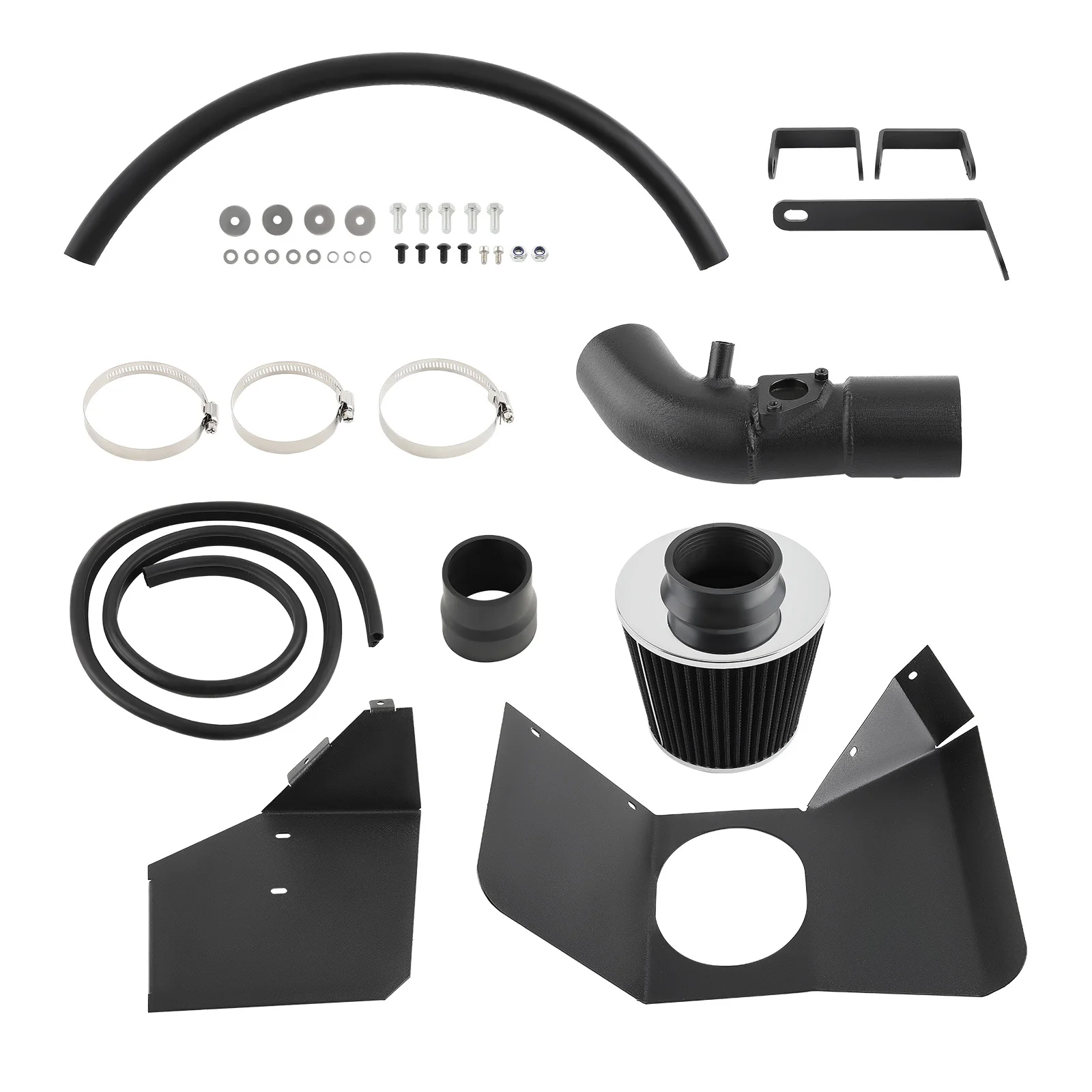 Kit di aspirazione aria fredda con scudo termico + filtro per Toyota Corolla 2009-2017 w   Per Scion iM HI-TY-03RD,AHI-TY-03GK 2016-2017,