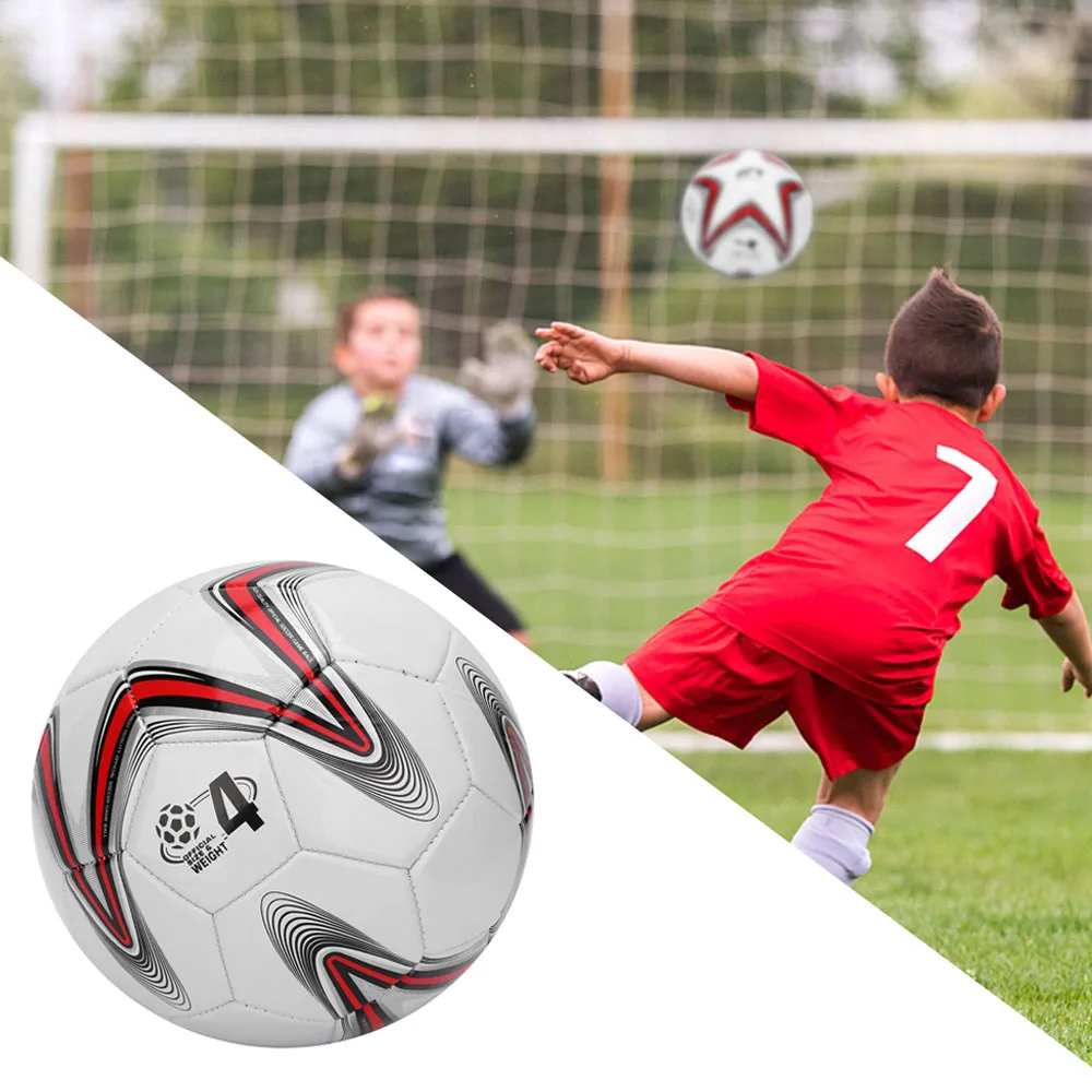 

Новый машинный сшитый футбольный мяч для студентов в помещении и на открытом воздухе, тренировочный футбольный мяч, размер 4, футбольный мяч для студентов, тренировочный футбол