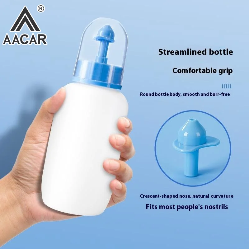 

240/250ml Nose Wash Cleaner Nasal Irrigator Rinse Bottle Nose Protector Avoid Allergic Rhinitis Sinusitis Adult Child Neti Pot