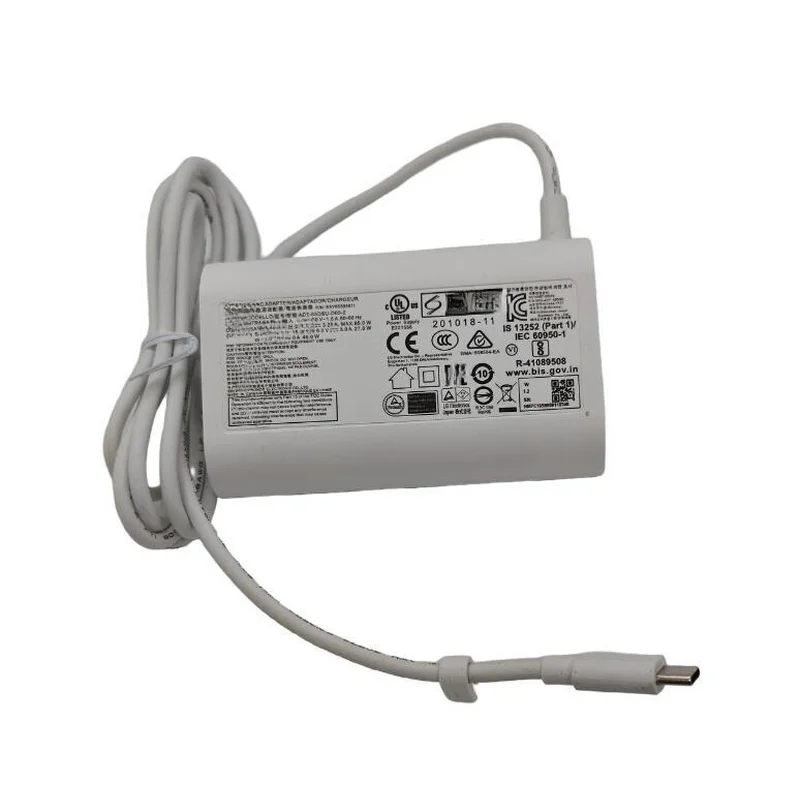 A+65W White for LG ADT-65DSU-D03-2 65W USB-C AC Adapter For LG gram 16T90P Charger