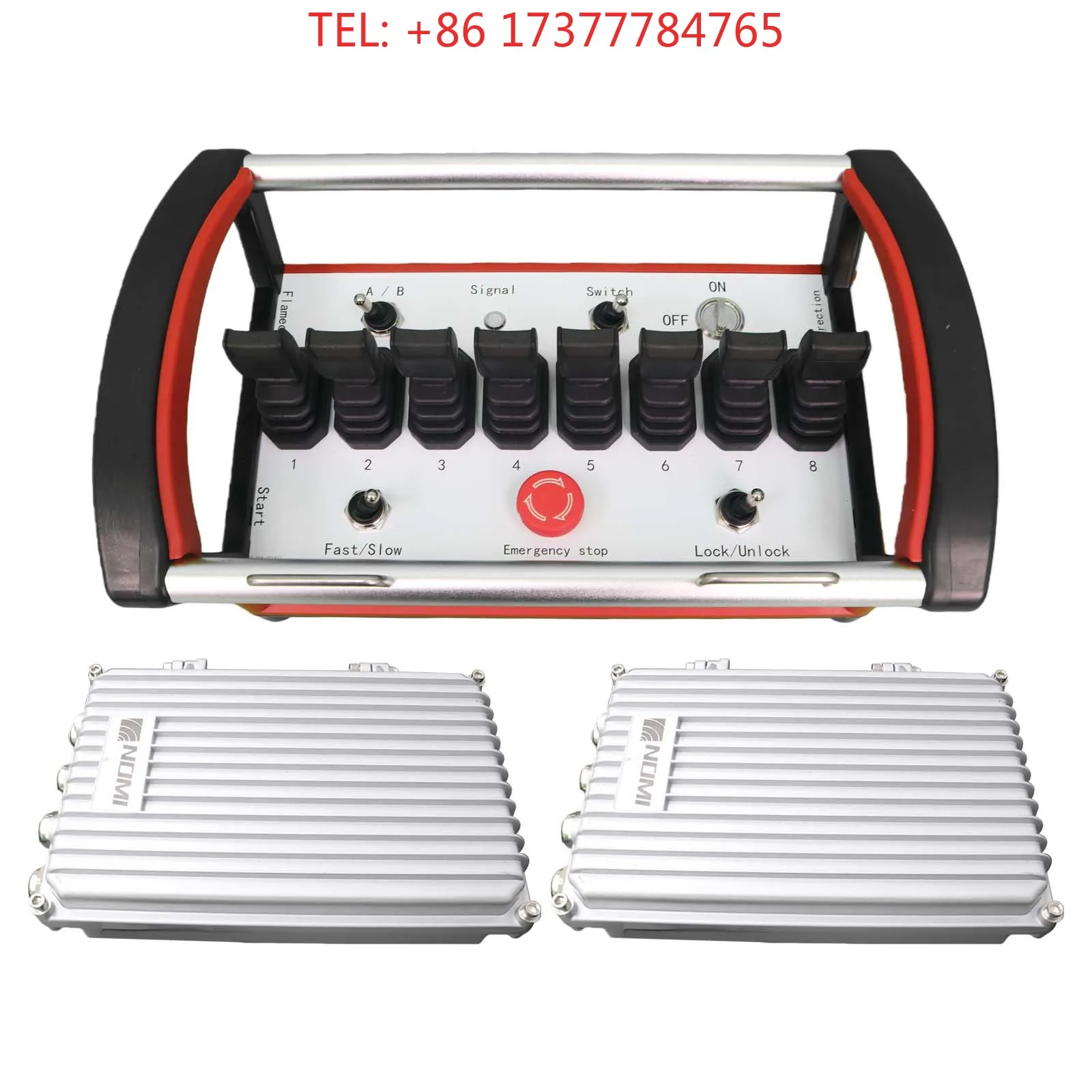[Factory Direct]  Wireless Hydraulic Remote Control for Fassi Crane Proportional Joystick System