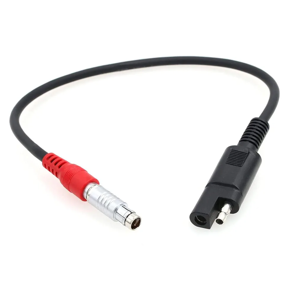 محول A00302 5 Pin SAE وصلة إمداد الطاقة بطول 33 سم مادة ABS لون الجسم الأسود متوافق مع GA GB