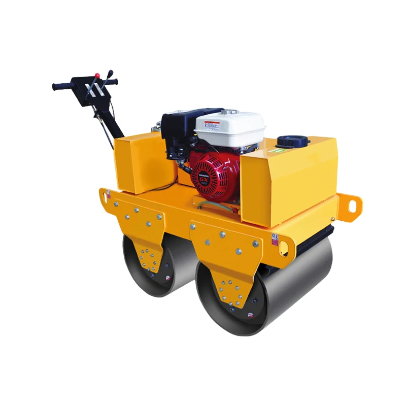 0.5T Self-Propelled Vibratory Double Drum Roller Air-Cooled Short Turning Radius