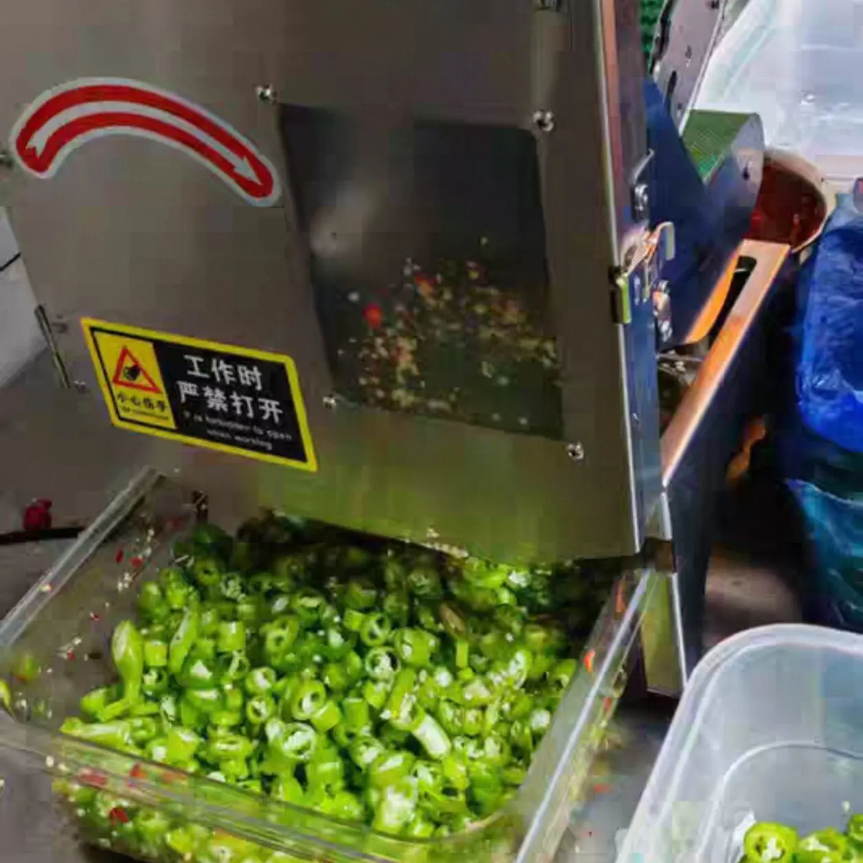 Electric Vegetable Cutter Machine Multifunctional Commercial Pepper Slicing Shredder Cutting Machine Shred for Home Kitchen