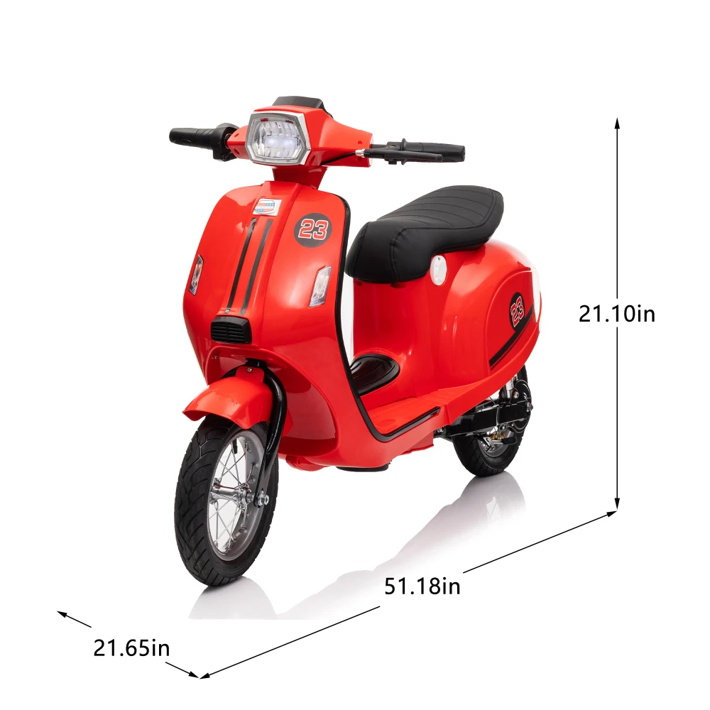 Motocicleta eléctrica de 2 ruedas para niños de 8 años + 250W, coche de juguete eléctrico para moto de cross, tiempo de conducción de hasta 60 minutos