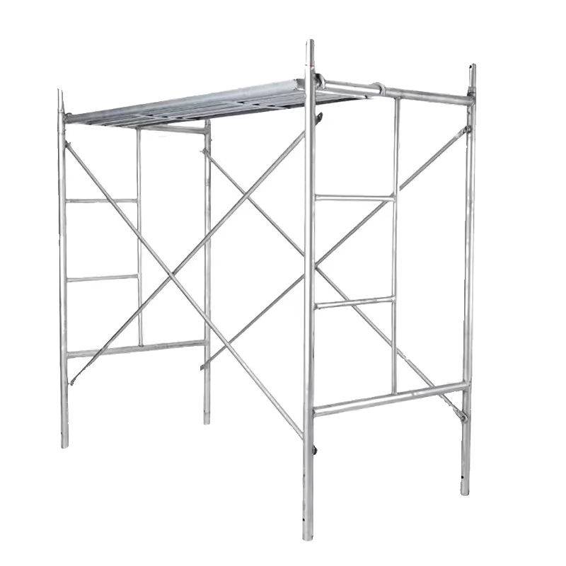 溶融亜鉛めっきドア型ガントリーはしご,台形ベッドタイプ,可動装飾,厚い建物