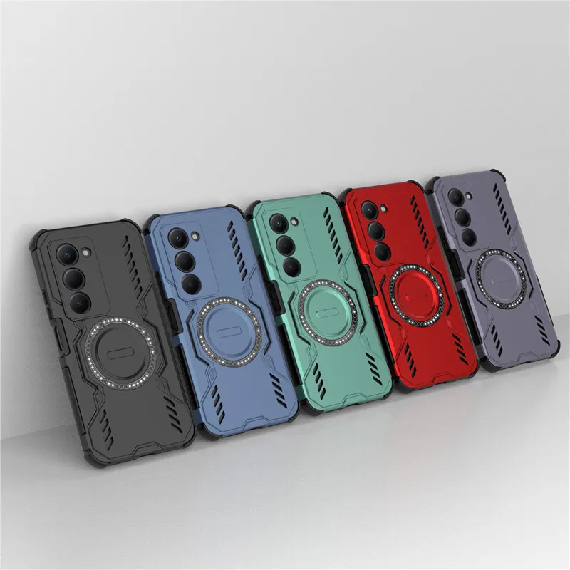 

For Redmi 15 5G Case For Xiaomi Redmi 15C 14C 14R 12 13 15 4G 5G Cover Heat Dissipation Armor Shockproof Bumper For Redmi 15 4G