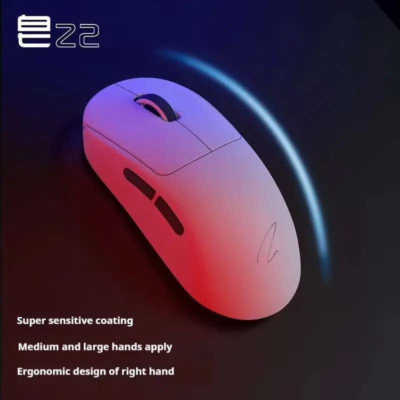 Zaopin Z2 Wireless Gaming Mouse 26000dpi 2.4g Bluetooth Paw3395 E-Sports Mouse Ergonomic Lightweight New Rechargeable Mouse