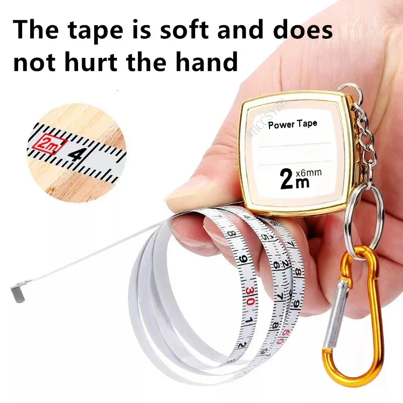 Home Tape Ruler Tool Measuring Tools Body Measuring Ruler Tape Measure Portable Retractable Ruler Sewing Flexible Scale Ruler