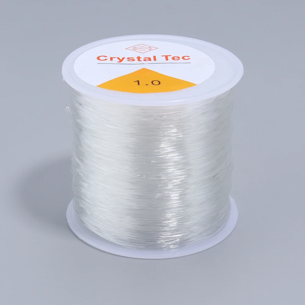 0,4-1 mm elastisch kristalkoord transparant kralen draad stretch string lijn voor sieraden maken DIY ketting armbanden materiaal