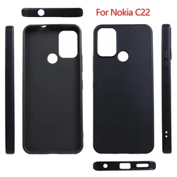 Matte Soft TPU Case For Nokia C300 C210 C200 C110 C100 C32 C31 C30 C22 C21 C20 C12 C10 C3 C2 C1 2nd C02 C01 Plus Pro Back Cover
